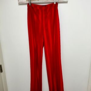 Blithe Red Mesh Pants